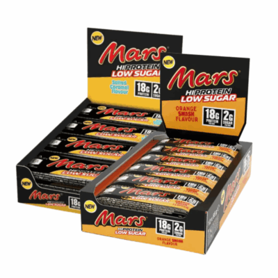 Two Mars Hi Protein Low Sugar 24x55g