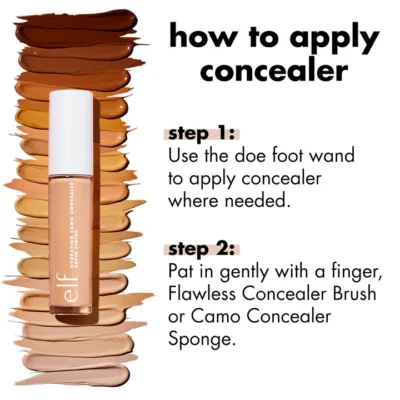 ⁦e.l.f. Cosmetics Hydrating Camo Concealer⁩ – תמונה ⁦4⁩