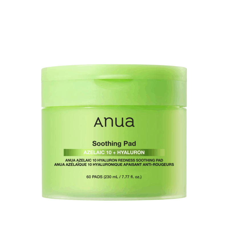 ANUA Azelaic 10 Hyaluron Redness Soothing Pad - targeted relief 230ml