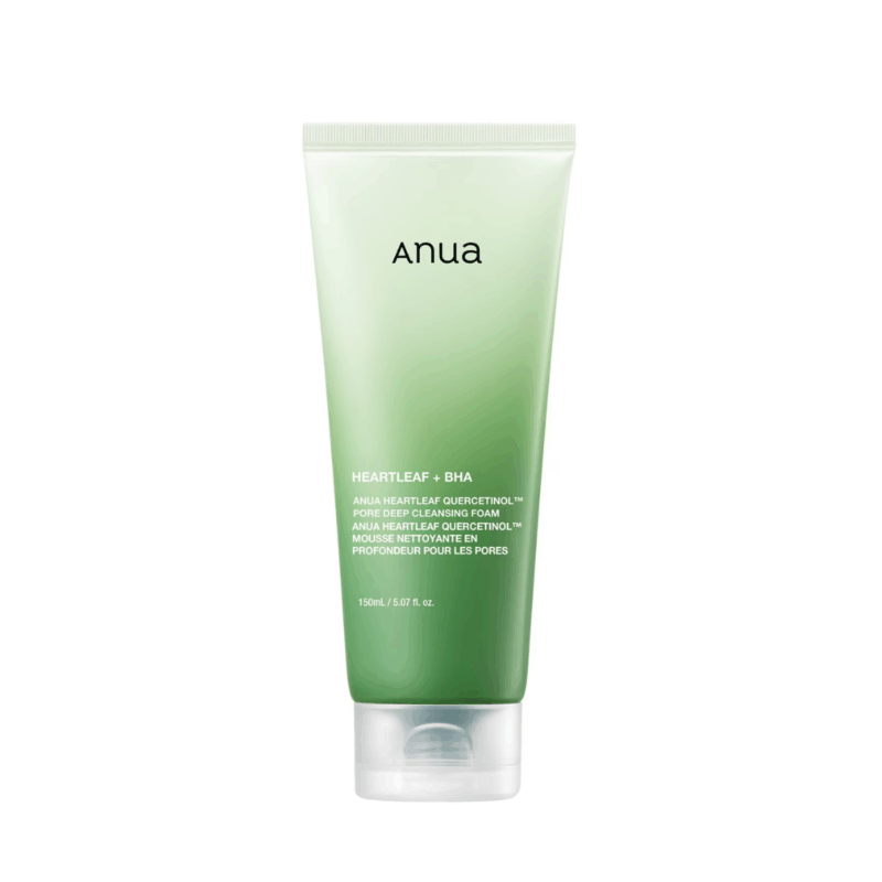 ANUA Heartleaf Quercetinol Pore Deep Cleansing Foam - calming and pore purifying 150ml
