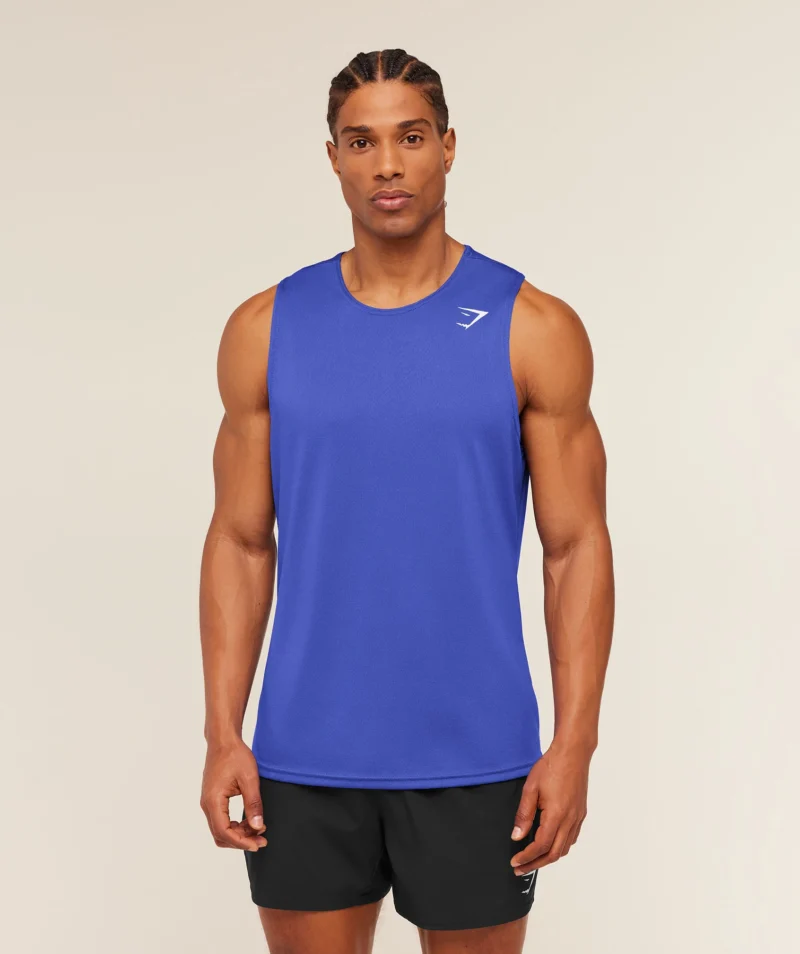 Gymshark Arrival Tank Force Blue
