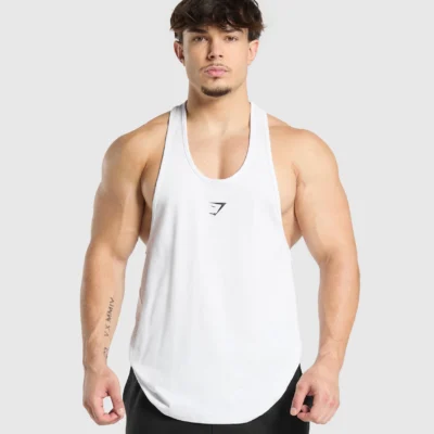 Gymshark Critical 2.0 Stringer - White
