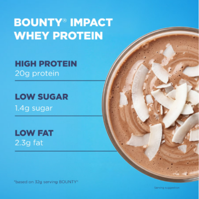 MYPROTEIN Impact Whey Protein – BOUNTY 960g – תמונה 4