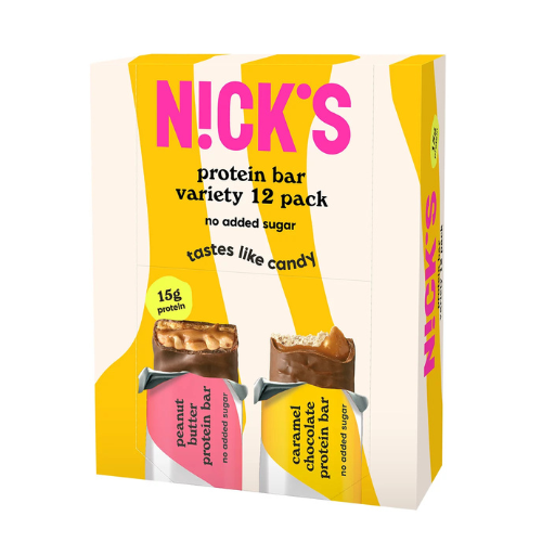 Nick's Protein Bar Variety, 12 x 50g