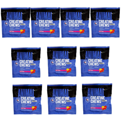 Animal Creatine Chew Tabs Mix Flavours – 10 X 4 Chewable Tablets