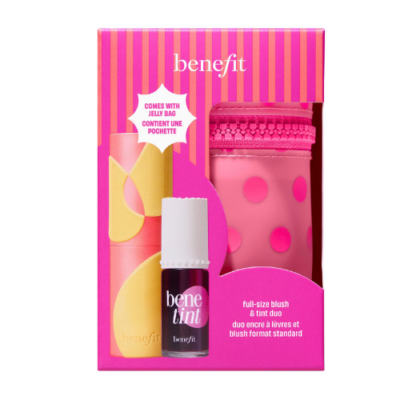 Benefit Color Crew - Tint & Gel Blush Duo Set 8 g + 6 ml