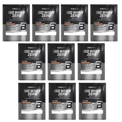 BioTechUSA Iso Whey Zero Black Protein Mix Pack- 10 X 30 g
