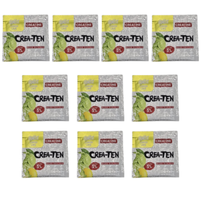 Crea-TEN Creatine Sample Mix Pack – 10 X 9g  Sachets