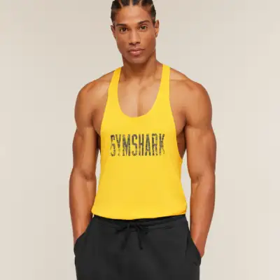 Gymshark Accent Tank Athletic Yellow