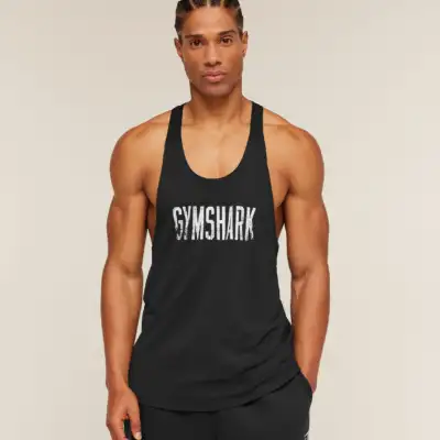 Gymshark Accent Tank Black