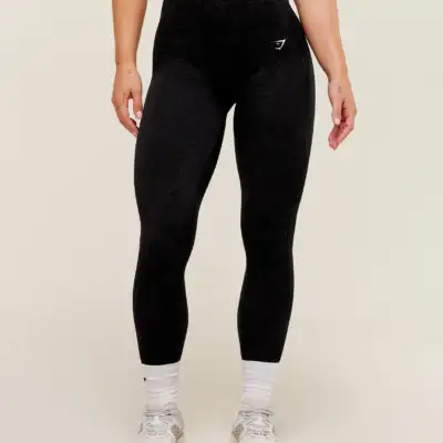 Gymshark Adapt Fleck x Whitney Leggings Mineral/Black