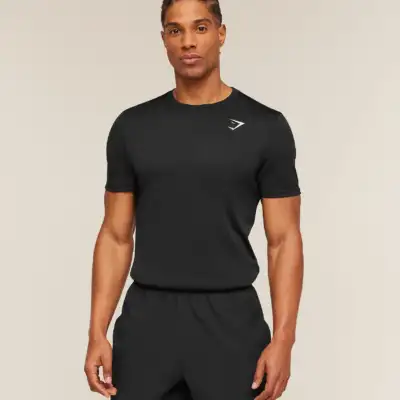 Gymshark Arrival T-Shirt slim fit Black
