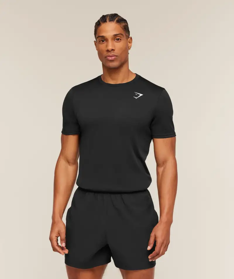 Gymshark Arrival T-Shirt slim fit Black