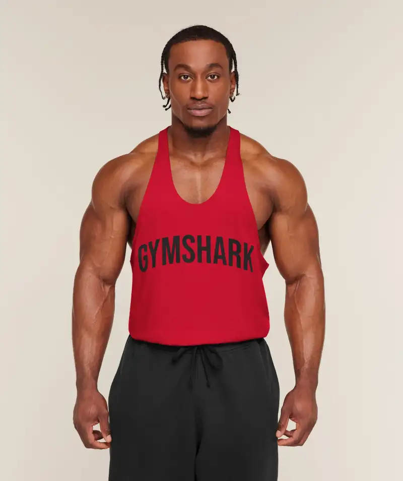 Gymshark Power Stringer Conditioning Red