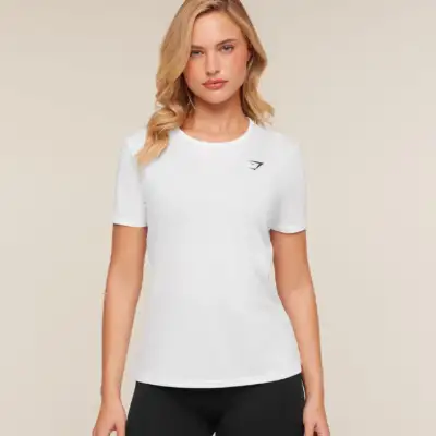 Gymshark Training T-Shirt White