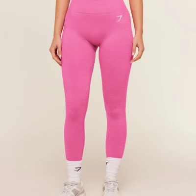 Gymshark Vital Seamless 2.0 Leggings Super-Set Pink/Marl