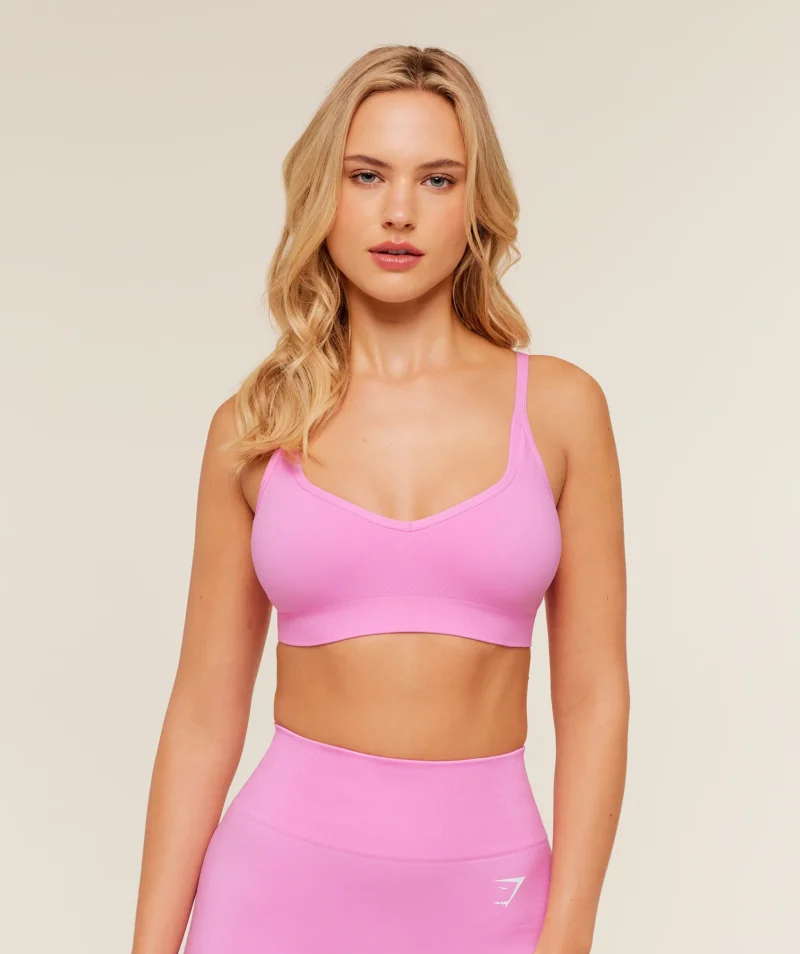 Gymshark Vital Sports Bra Focus Pink