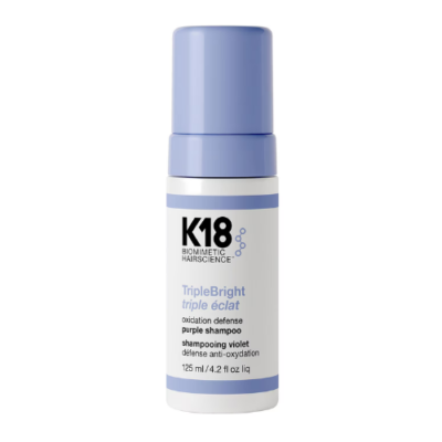 K18 Biomimetic Hairscience TripleBright Oxidation Defense Purple Shampoo 125ml