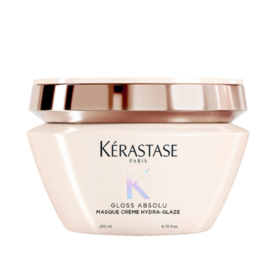 Kérastase Gloss Absolu Masque Crème Hydra- Glaze For Thick Frizzy Hair 200ml