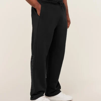 Gymshark Power Straight Leg Pants GS Black/GS Asphalt Grey – תמונה 3