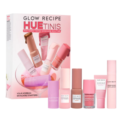 Glow Recipe HueTinis Mini Tinted Skincare Set