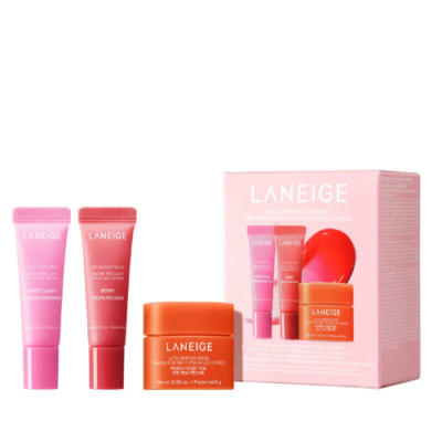 Laneige Mini Lip Treats - Hydrating Lip Care Set For Day & Night SET MINI LIP TREATS