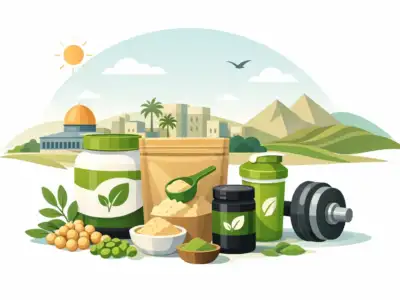 סקירת אבקות חלבון טבעוניות למתאמנים בישראל