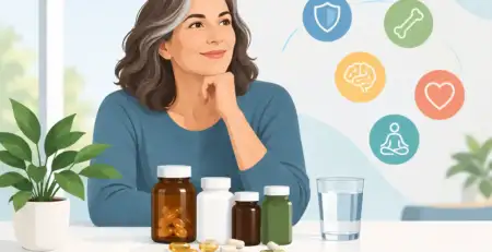 תוספים חשובים לאחר גיל ארבעים שבאמת שווים מקום