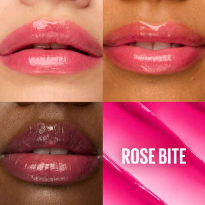 Maybelline Lifter Glaze Lip Oil Balm Rose Bite