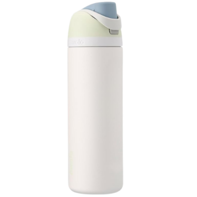 Owala FreeSip Water Bottle with Straw 700ml - White