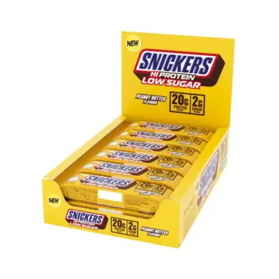 Snickers Peanut Low Sugar Protein Bar 12x57g
