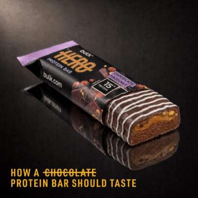 Bulk Hero Protein Bar 12x50g – תמונה 3