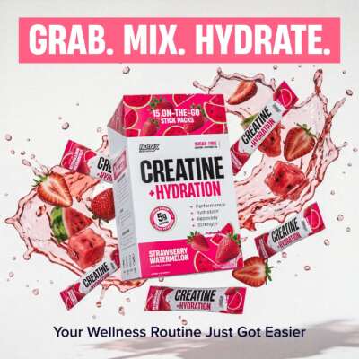 Nutrex Creatine + Hydration 15 x 9g – תמונה 6