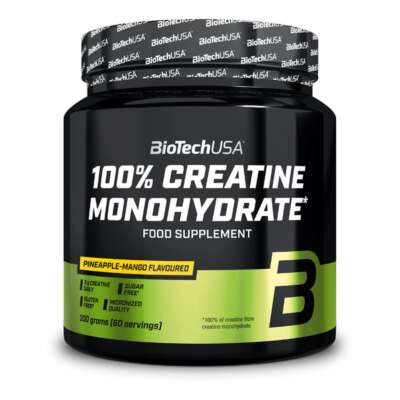 BioTechUSA 100% Creatine Monohydrate 300g Flavors