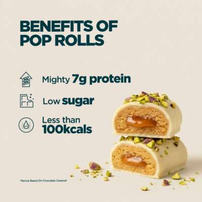 MyProtein Pop Roll 12 x 27g – תמונה 5