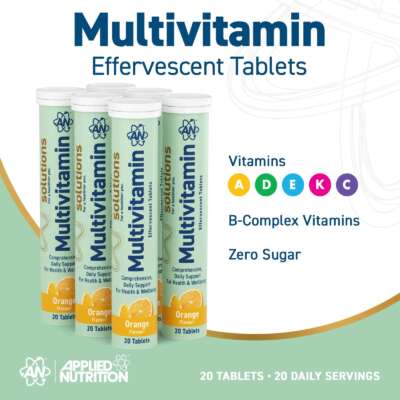 ⁦Applied Nutrition Multivitamin Effervescent Tablets 6 x 20 tabs⁩ – תמונה ⁦3⁩