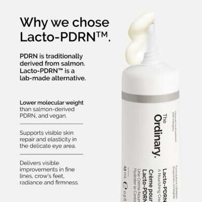 The Ordinary Lacto-PDRN* 4% + B9 Eye Cream 15ml – תמונה 5