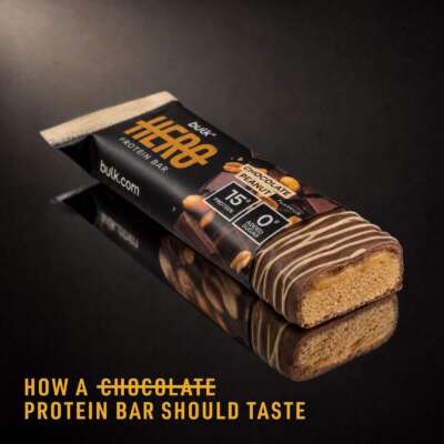 Bulk Hero Protein Bar 12x50g – תמונה 4