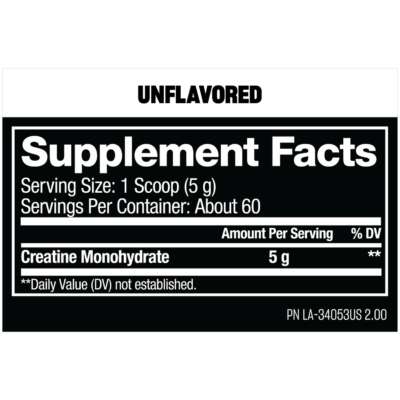 Mutant Creatine Monohydrate 300g – תמונה 3