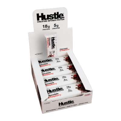 Hustle Creatine Protein Bar 12x75g – תמונה 3