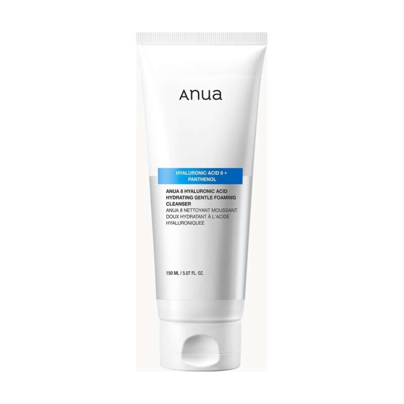 ANUA 8 Hyaluronic Acid Hydrating Gentle Foaming Cleanser 150ml ANUA 8 Hyaluronic Acid Hydrating Gentle Foaming Cleanser 150ml