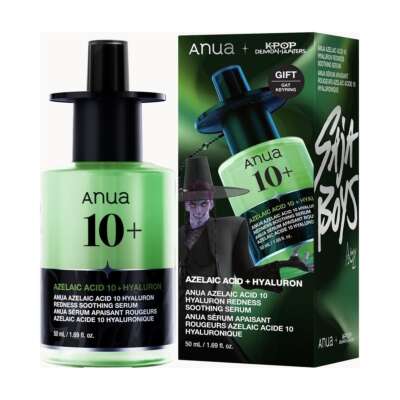 ANUA KPop Demon Hunters Azelaic Acid 10 Hyaluron Redness Soothing Serum 50ml