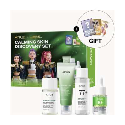 ANUA KPop Demon Hunters Calming Skin Discovery Set