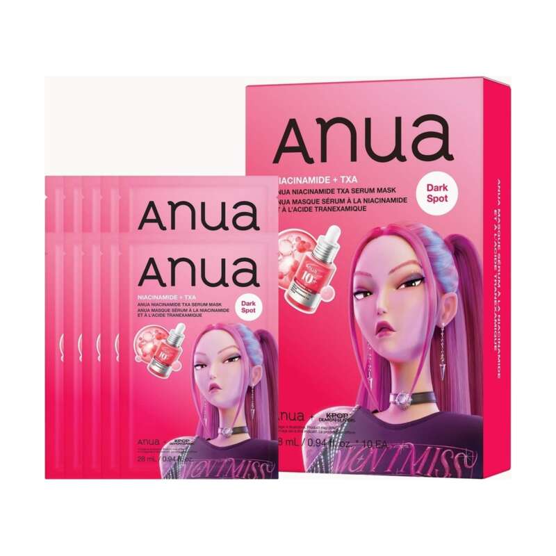 ANUA KPop Demon Hunters Niacinamide TXA Serum Mask (10PCS)