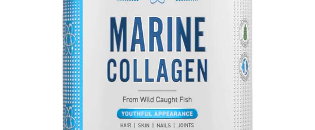 תוסף קולגן ימי הידרוליזט Applied Nutrition Marine Collagen באבקה