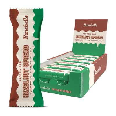 Barebells Protein Bar 12 x 45g Hazelnut Spread
