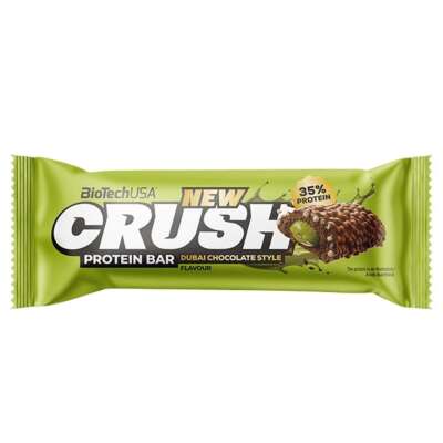 BioTechUSA Crush Protein Bar 12x45g Dubai Chocolate Style