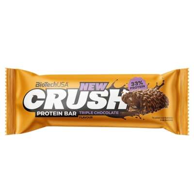 BioTechUSA Crush Protein Bar 12x45g Triple Chocolate