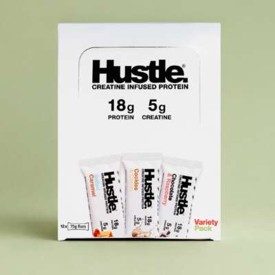 Hustle Creatine Protein Bar 12x75g – תמונה 7